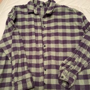 Madewell flannel top